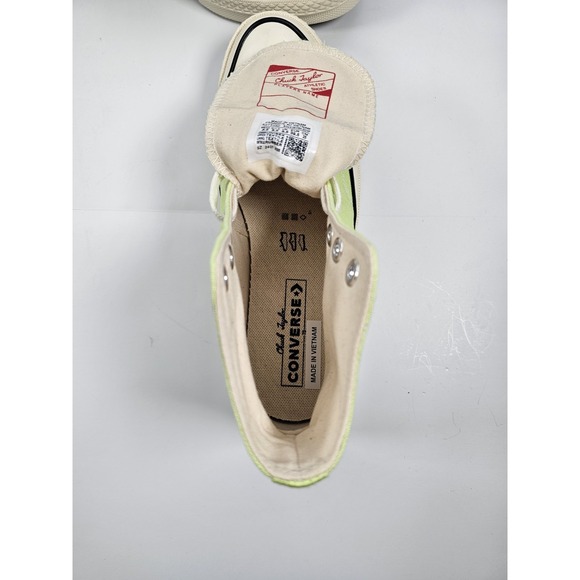 Converse Chuck Taylor 70 High Top Sneaker Citron This M 6.5 / W 8.5 - Picture 4 of 8